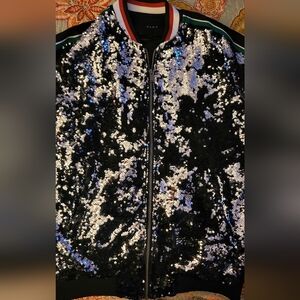 Zara Sequin Jacket - Size M